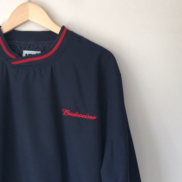 budweiser pullover